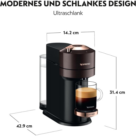 Кафемашина с капсули Nespresso De'Longhi Vertuo Next